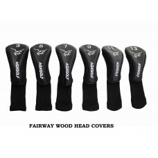 AGXGOLF HEAD COVERS for FAIRWAY WOODS: Your Choice; 3, 5, 7, 9, 11 & 13